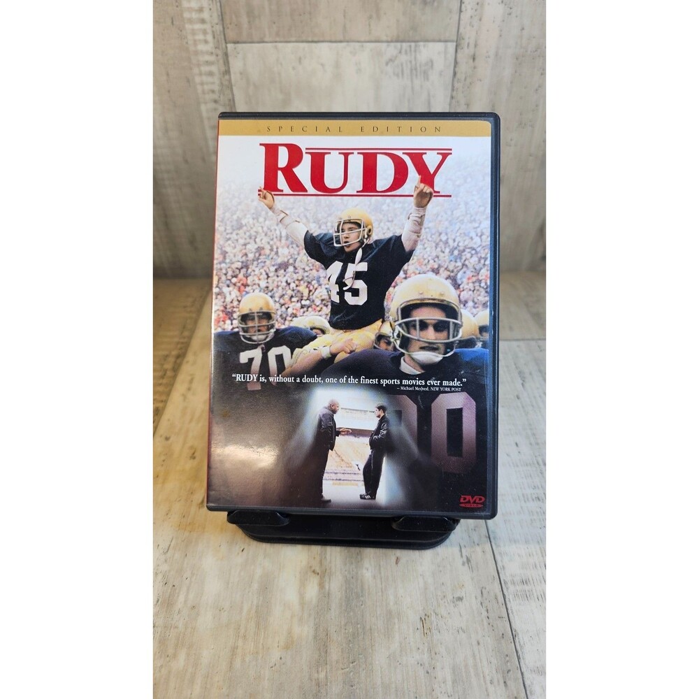 Rudy Special Edition DVD Sean Astin Notre Dame Football Sports Drama Movie